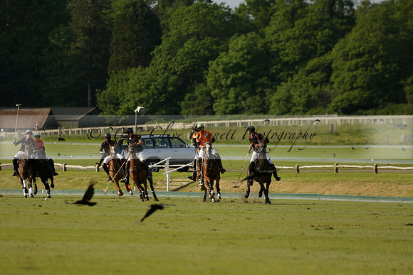 Shoreline v Cowdray Vikings in a Easebourne Cup Semi-final Polo match 2013.06.07
