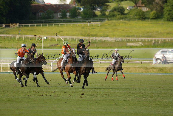 Shoreline v Cowdray Vikings in a Easebourne Cup Semi-final Polo match 2013.06.07