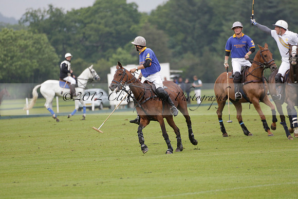 Burningfold v Combe Place in a June 4 Goal Cup polo match 2013.06.11