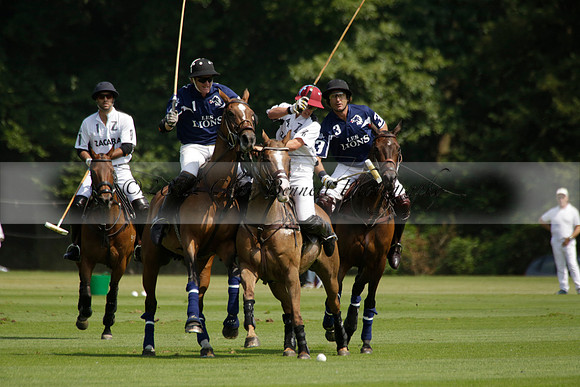 Zacara v Les Lions in a Veuve Clicquot Gold Cup Polo Match 2013.07.06