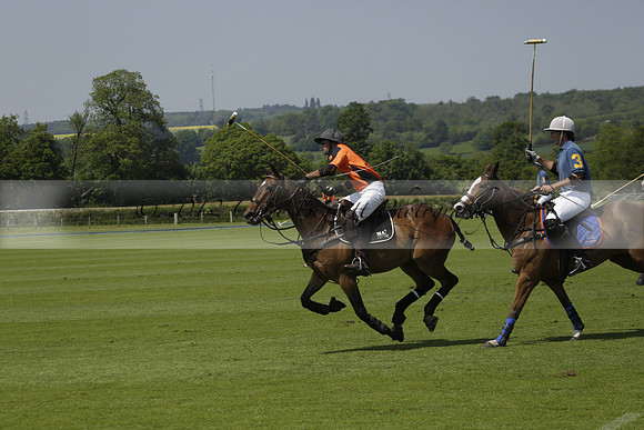 Four Quarters Orange v Montana in a Cicero Cup Polo match 2013.06.06