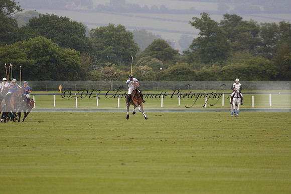 Burningfold v Combe Place in a June 4 Goal Cup polo match 2013.06.11