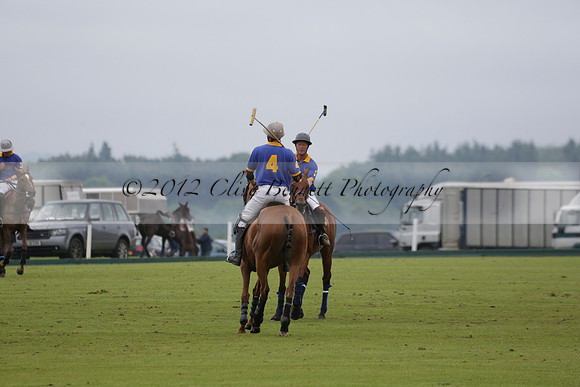 Burningfold v Combe Place in a June 4 Goal Cup polo match 2013.06.11