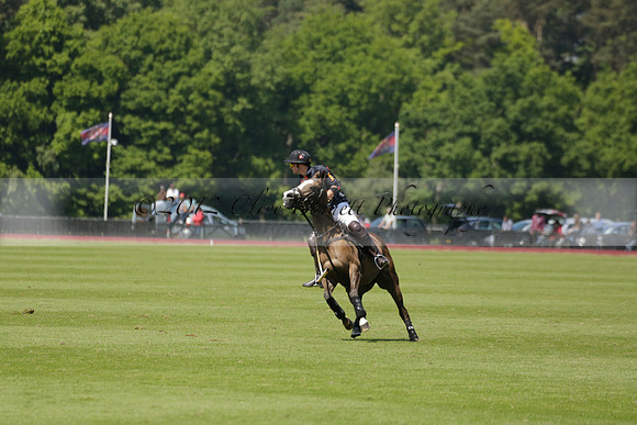 Black Bears v Salkeld in a Cartier Queens Cup polo match 2013.06.05