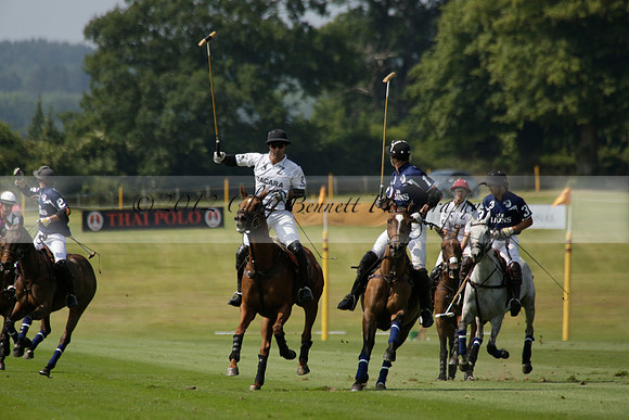 Zacara v Les Lions in a Veuve Clicquot Gold Cup Polo Match 2013.07.06
