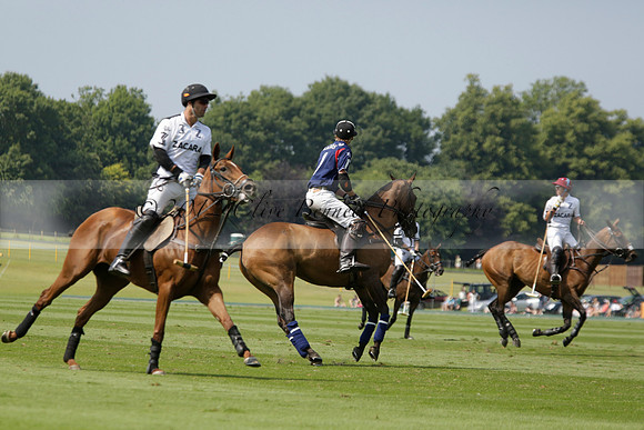 Zacara v Les Lions in a Veuve Clicquot Gold Cup Polo Match 2013.07.06