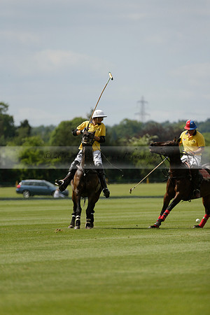 Las Estrellas v Four Quarters Blue in the final of the Jubilee Cup Polo match 2013.06.02