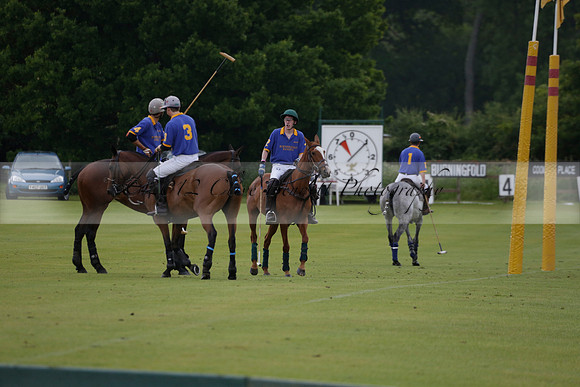 Burningfold v Combe Place in a June 4 Goal Cup polo match 2013.06.11