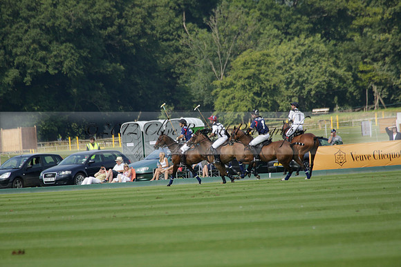 Zacara v Les Lions in a Veuve Clicquot Gold Cup Polo Match 2013.07.06