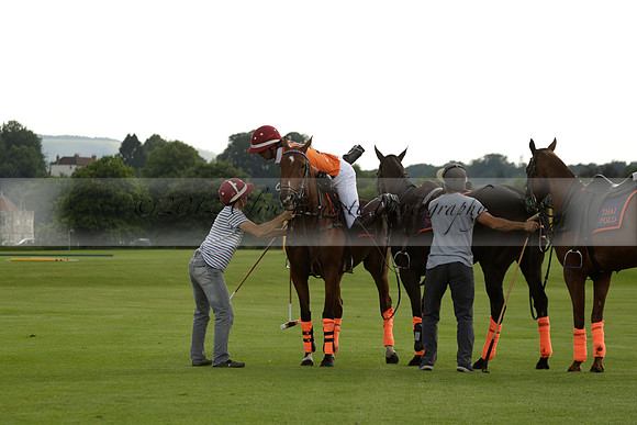 Enigma v Thai Polo in a Veuve Clicquot Gold Cup Polo Match 2013.06.25