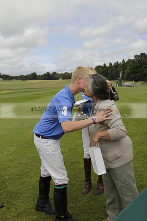 The Colts Cup presentation at Cowdray Park Polo Club on Lawns 2 on Thursday 15 August 2013 2013.08.15