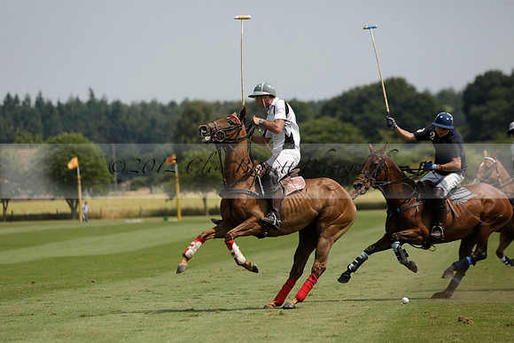 Silver Fox v Wintershall in a July 4 Goal Polo match 2013.07.17
