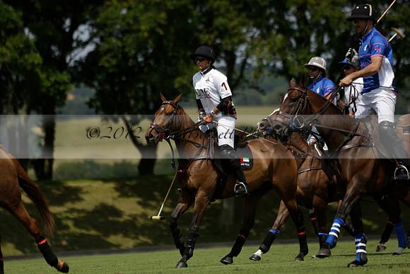 UAE Polo v El Remanso in a Veuve Clicquot Gold Cup Polo Match 2013.07.05