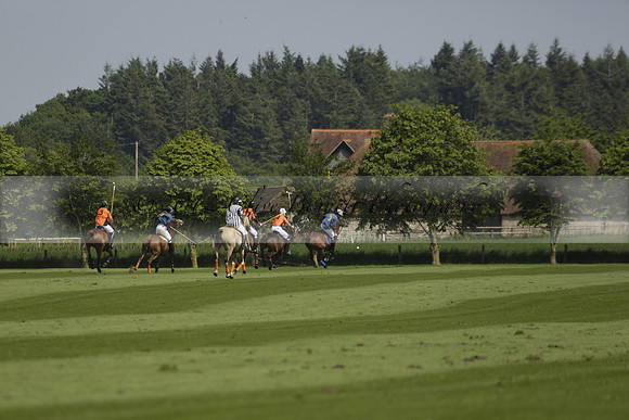 Four Quarters Orange v Montana in a Cicero Cup Polo match 2013.06.06