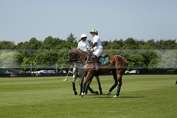 Black Bears v Salkeld in a Cartier Queens Cup polo match 2013.06.05