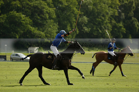 Maiz Dulce v Ghost Chilli in the Easebourne Cup final Polo match 2013.06.09