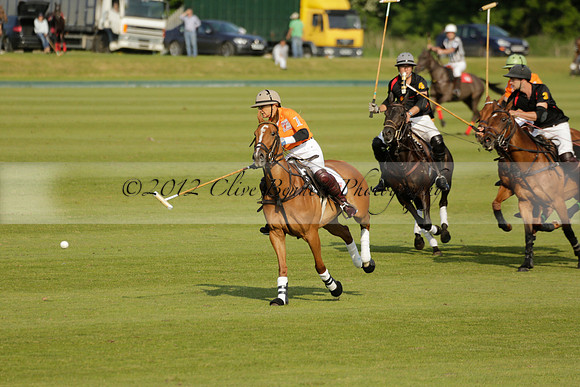 Shoreline v Cowdray Vikings in a Easebourne Cup Semi-final Polo match 2013.06.07