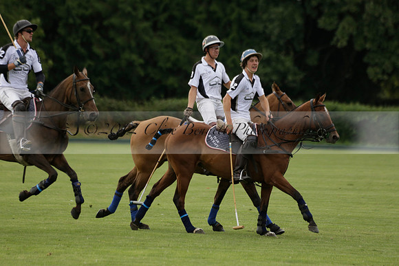 Beau Design v Boscom in an August Rother Cup 4 goal polo match at Cowdray Park Polo Club on Wednesday 07 August 2013