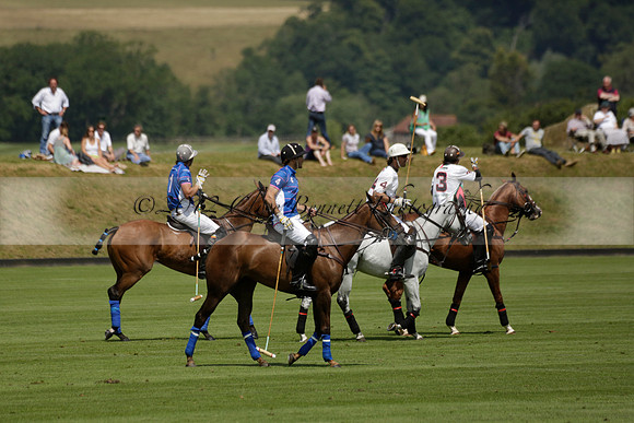 UAE Polo v El Remanso in a Veuve Clicquot Gold Cup Polo Match 2013.07.05