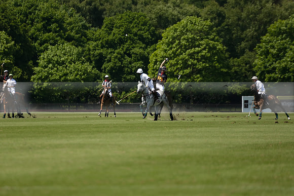 Black Bears v Salkeld in a Cartier Queens Cup polo match 2013.06.05