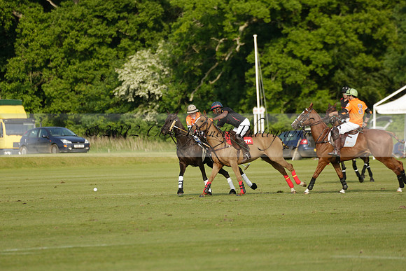 Shoreline v Cowdray Vikings in a Easebourne Cup Semi-final Polo match 2013.06.07