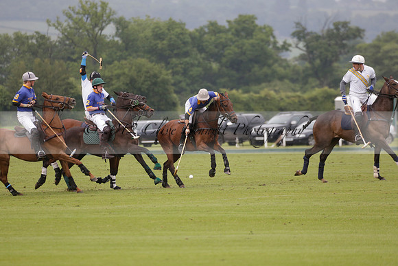 Burningfold v Combe Place in a June 4 Goal Cup polo match 2013.06.11