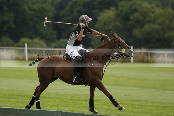 Beau Design v Boscom in an August Rother Cup 4 goal polo match at Cowdray Park Polo Club on Wednesday 07 August 2013