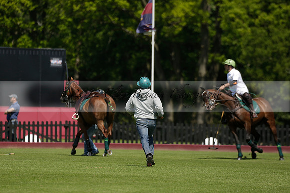 Black Bears v Salkeld in a Cartier Queens Cup polo match 2013.06.05