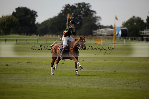 Maiz Dulce v Combe in a Brecknock Cup polo match played on Ambersham 2 at Cowdray Park Polo Club on Friday 17 August 2012