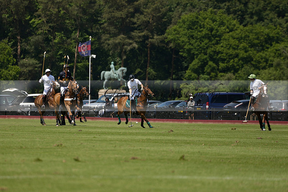 Black Bears v Salkeld in a Cartier Queens Cup polo match 2013.06.05