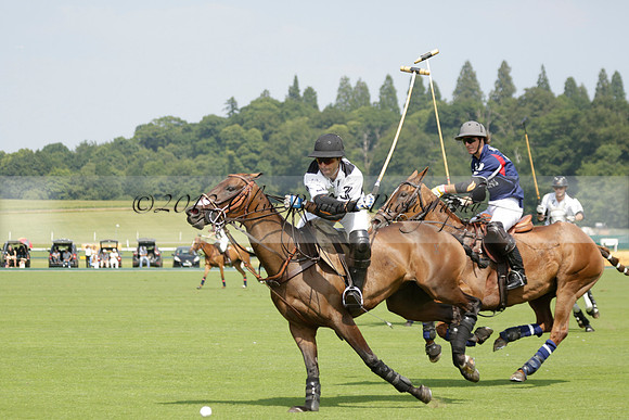 Zacara v Les Lions in a Veuve Clicquot Gold Cup Polo Match 2013.07.06