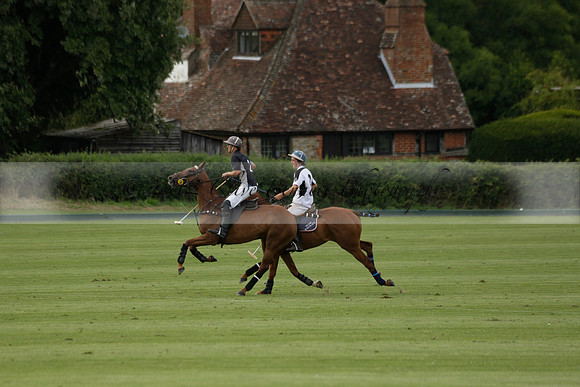 Beau Design v Boscom in an August Rother Cup 4 goal polo match at Cowdray Park Polo Club on Wednesday 07 August 2013