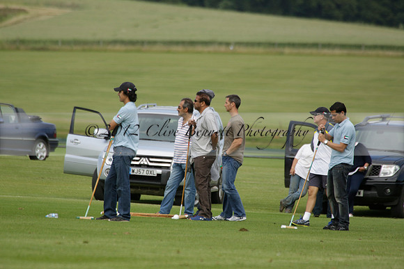 Dubai v La Bamba de Areco in a Veuve Clicquot Gold Cup Polo Match 2013.07.04