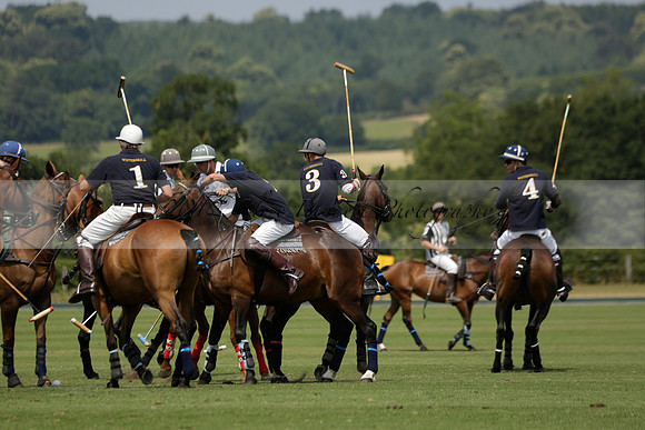 Silver Fox v Wintershall in a July 4 Goal Polo match 2013.07.17