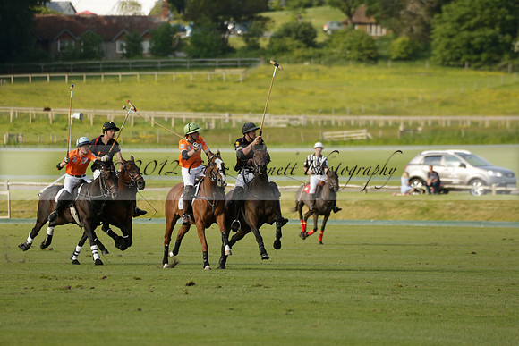 Shoreline v Cowdray Vikings in a Easebourne Cup Semi-final Polo match 2013.06.07