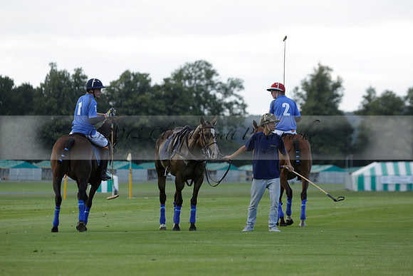 The Junior HPA / Polo Club Gannon 1  polo match and presentations at Cowdray Park Polo Club on Friday 09  August 2013