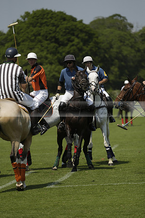 Four Quarters Orange v Montana in a Cicero Cup Polo match 2013.06.06