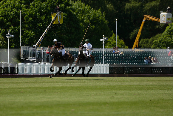 Black Bears v Salkeld in a Cartier Queens Cup polo match 2013.06.05
