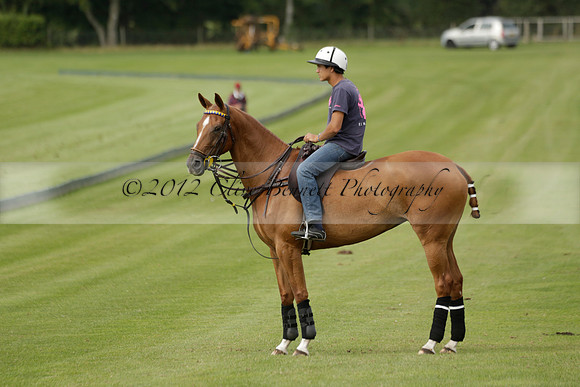 Beau Design v Boscom in an August Rother Cup 4 goal polo match at Cowdray Park Polo Club on Wednesday 07 August 2013