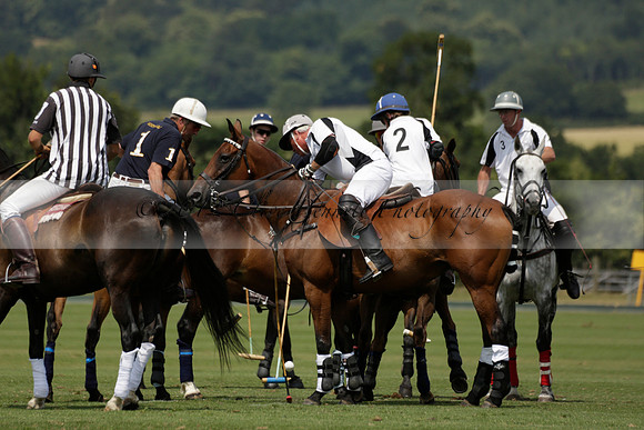 Silver Fox v Wintershall in a July 4 Goal Polo match 2013.07.17