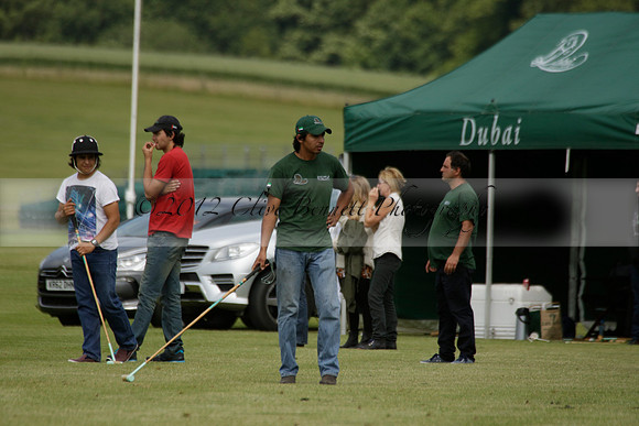 Dubai v La Bamba de Areco in a Veuve Clicquot Gold Cup Polo Match 2013.07.04