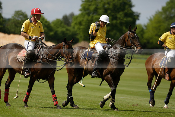 Las Estrellas v Four Quarters Blue in the final of the Jubilee Cup Polo match 2013.06.02