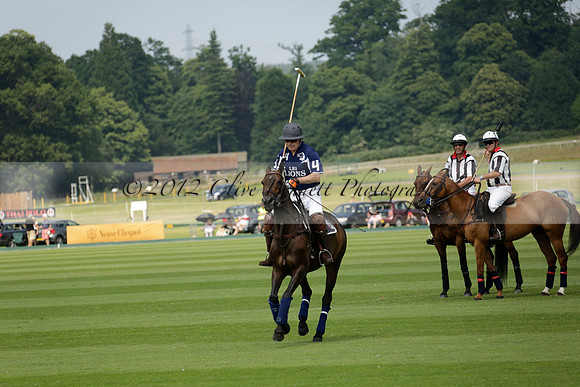 Zacara v Les Lions in a Veuve Clicquot Gold Cup Polo Match 2013.07.06