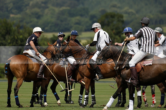 Silver Fox v Wintershall in a July 4 Goal Polo match 2013.07.17