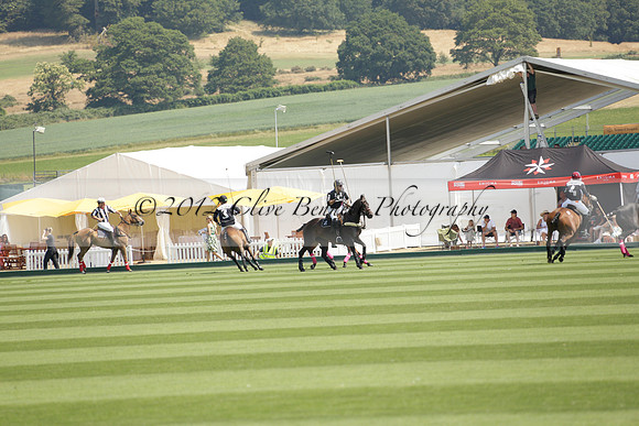 Zacara v Talandracas in a Veuve Clicquot Gold Cup Polo Match 2013.07.18