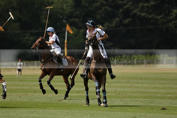 Cowdray Vikings v Enigma in a Bloom British Ladies Open Championship Polo match 2013.07.17