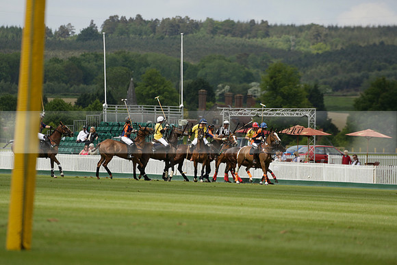 Las Estrellas v Four Quarters Blue in the final of the Jubilee Cup Polo match 2013.06.02