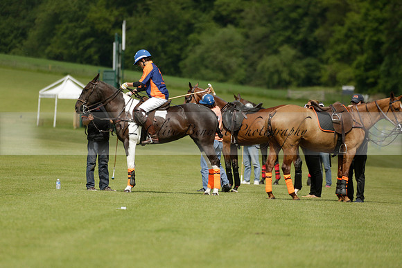 Las Estrellas v Four Quarters Blue in the final of the Jubilee Cup Polo match 2013.06.02