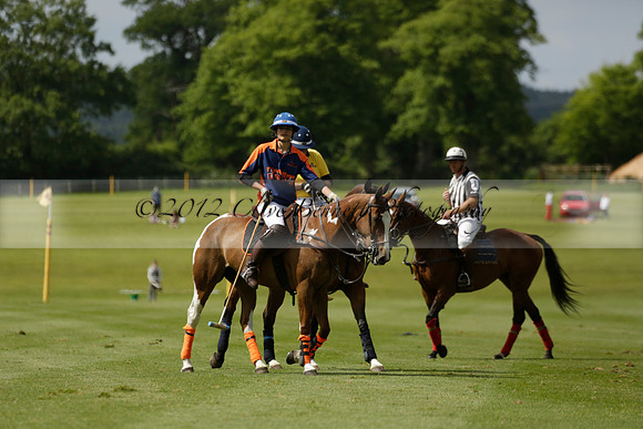 Las Estrellas v Four Quarters Blue in the final of the Jubilee Cup Polo match 2013.06.02