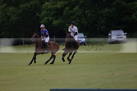 Burningfold v Combe Place in a June 4 Goal Cup polo match 2013.06.11